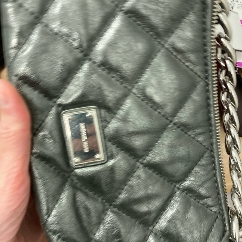 Michael kors gray quilted leather mini bag - Picture 2 of 14